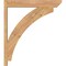 Ekena Millwork Thorton Slat Smooth Outlooker, Western Red Cedar, 5 1/2"W x 30"D x 34"H OUT06X30X34THR06SWR - alternate 4